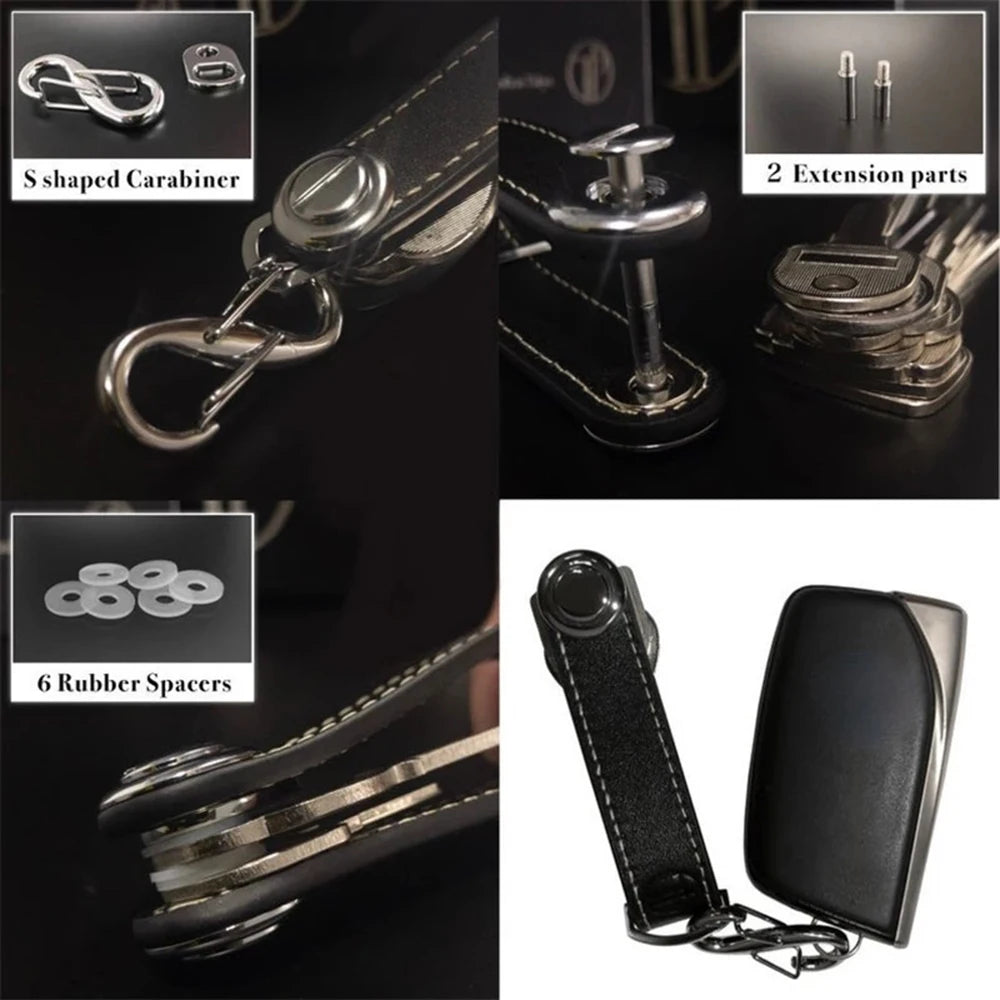 Car Key Pouch Bag Case Key Wallet Key Organizer 8.5X2CM