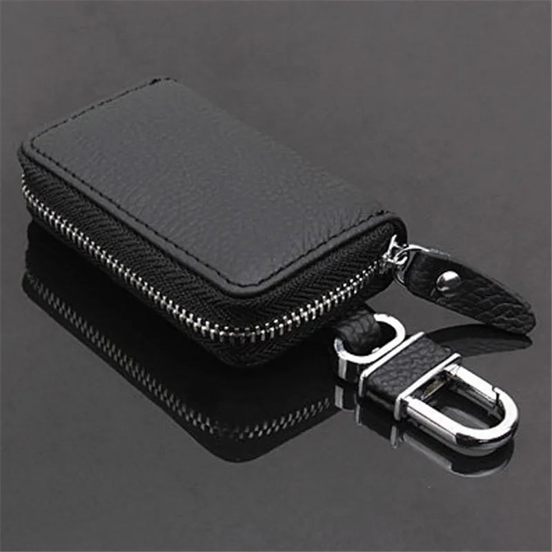 Car Key Wallets Men Key Holder Women Keychain Covers Zipper Key Case Bag