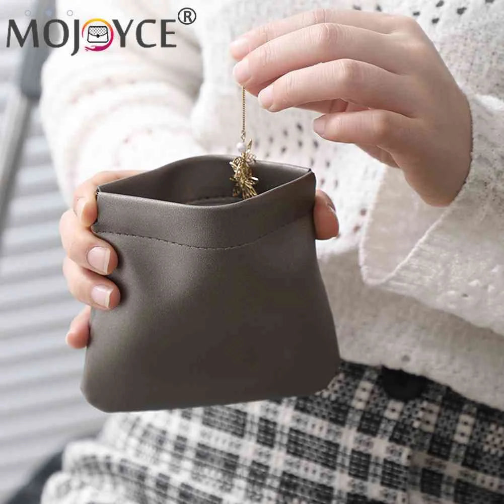 PU Leather Cosmetic Organizer Mini Makeup Pouch Portable Travel Storage Women Gi