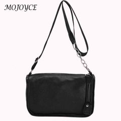 Soft PU Leather Crossbody Bag with Chain Strap