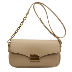 Fashional Style PU Leather Shoulder Bag with Stylish Buckle