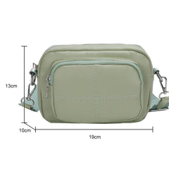 PU Leather Ladies Hand Bag Pockets Underarm Bag All-match Casual Soft Portable