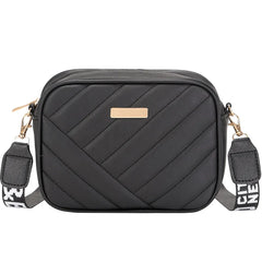 Women's Small Crossbody Bag PU Leather Zipper Handbag for Summer Travel