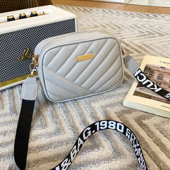 Women's Small Crossbody Bag PU Leather Zipper Handbag for Summer Travel