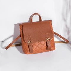 Mini Ladies Backpack PU Leather Cell Phone Bag