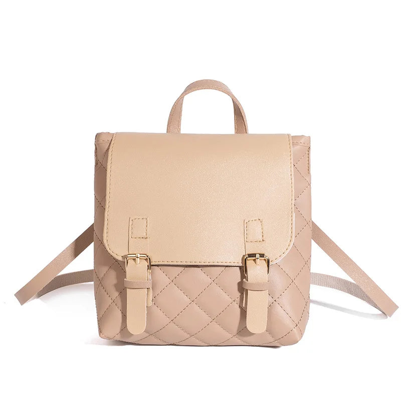 Mini Ladies Backpack PU Leather Phone Bag