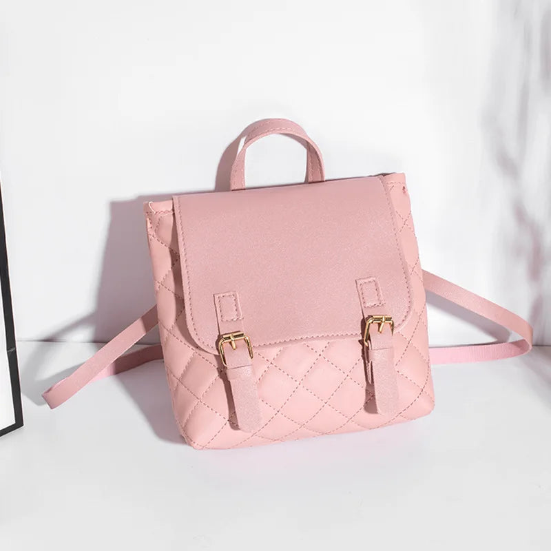 Mini Ladies Backpack PU Leather Phone Bag