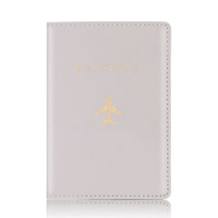 Hot Stamping Passport Holder Plane Lover Wedding Gift