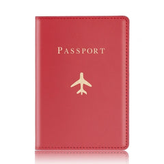 Hot Stamping Passport Holder Plane Lover Wedding Gift