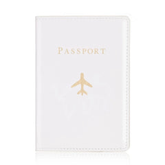 Hot Stamping Passport Holder Plane Lover Wedding Gift