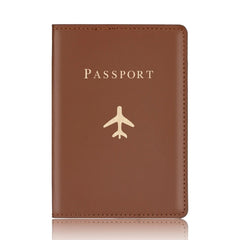 Hot Stamping Passport Holder Plane Lover Wedding Gift