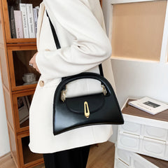 PU Leather Messenger Bag Lady Crossbody Casual Flap Shoulder Bag