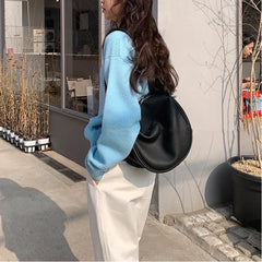 PU Leather Shoulder Bag Women Handbag Female Shopper Casual