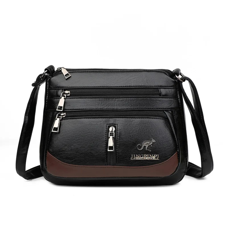 PU Leather Shoulder Bag Women Crossbody Handbag