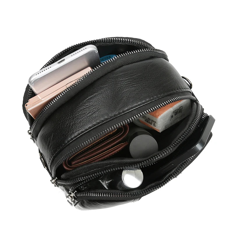 Summer PU Leather Shoulder Bag Women Handbags Purses Tote