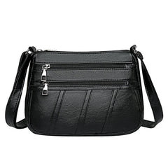 PU Leather Messenger Purse Female Daily Shoulder Bag Women Handbag