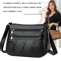PU Leather Messenger Purse Female Daily Shoulder Bag Women Handbag