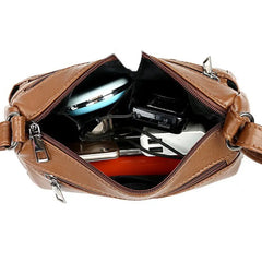 PU Leather Messenger Purse Female Daily Shoulder Bag Women Handbag