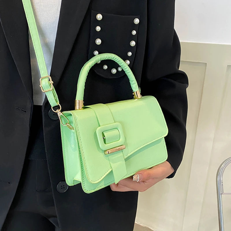 Woman PU Leather Handbag Shoulder Bag