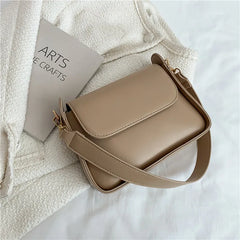 PU Leather Women Underarm Bags Flap Handbags Ladies Shoulder Bags