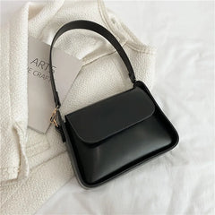PU Leather Women Underarm Bags Flap Handbags Ladies Shoulder Bags