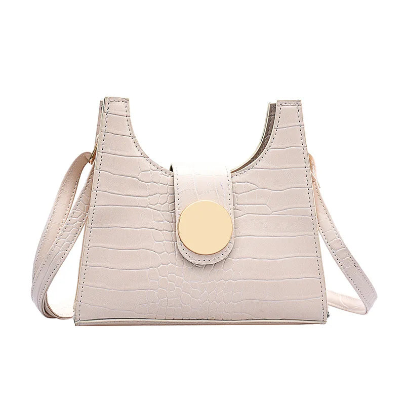 Crocodile Pattern Shoulder Bag Ladies Handbag