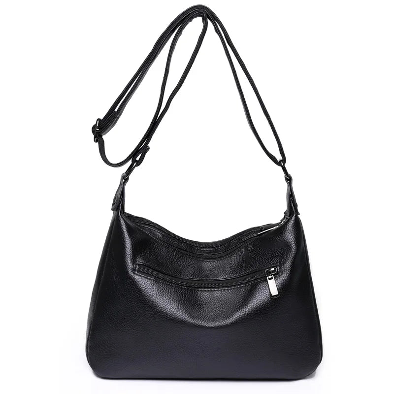 PU Handbags Womens Bags High Quality Shoulder Bags Large Size