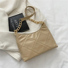 Shoulder Bag Diamond Shape Chain Bags Ladies Handbags Bucket Bags