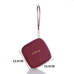 Mini Square Cosmetic Bag Makeup Travel Organizer Pencil Pouch Beauty Bag