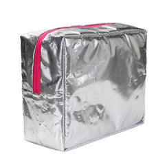 Portable PU Lunch Bags Leather Waterproof Food Picnic Lunch Box Bag