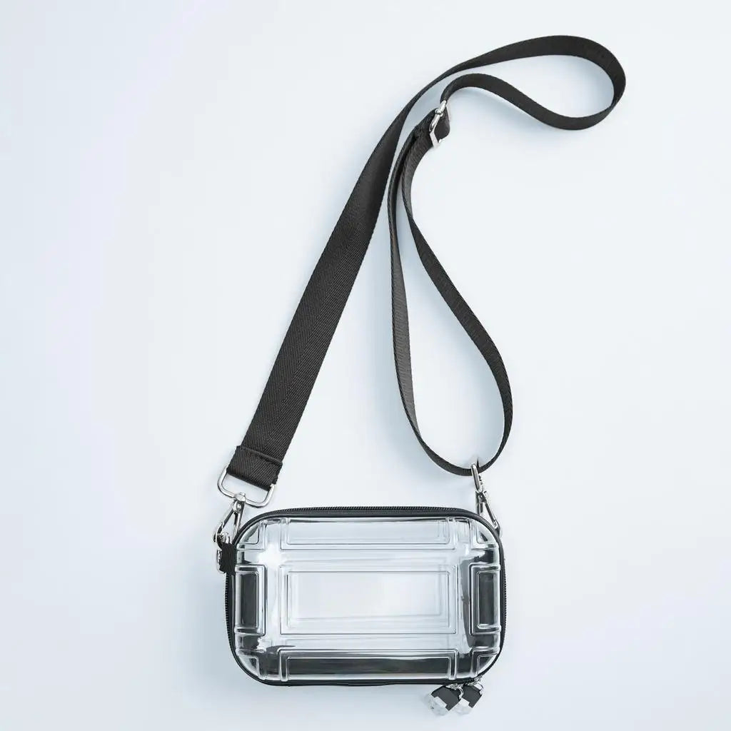 Transparent Acrylic Waist Bag Vintage Handbags Casual Messenger Bags