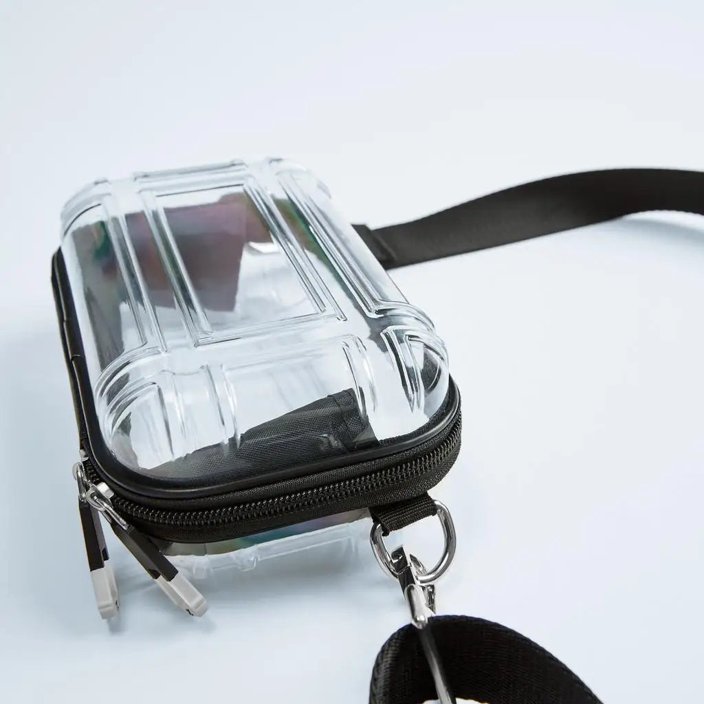 Transparent Acrylic Waist Bag Vintage Handbags Casual Messenger Bags