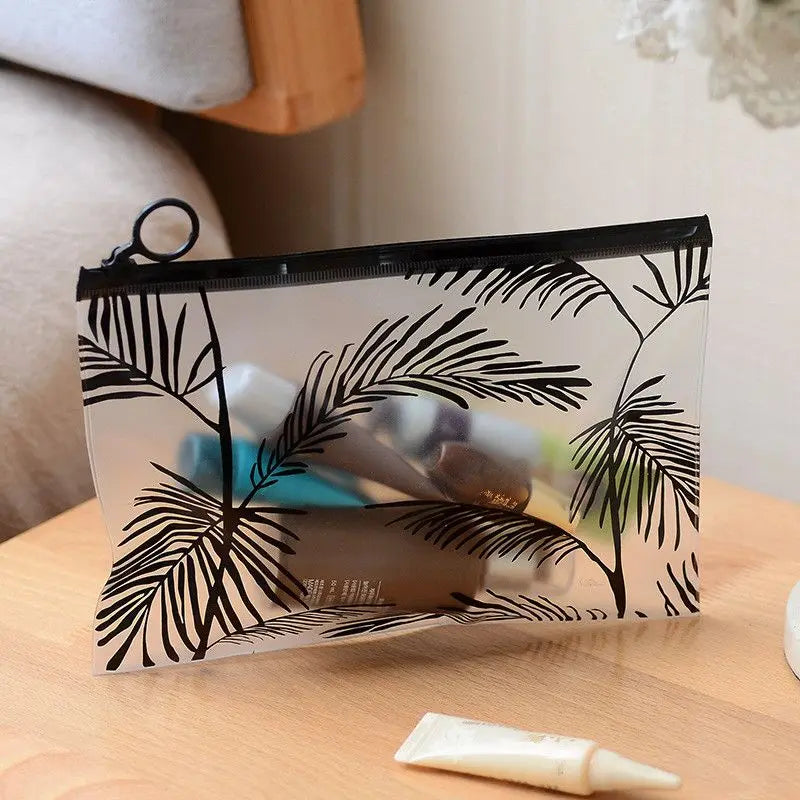Clear Makeup Bag Pouch Waterproof Cosmetic Case Travel Bath Wash Storage