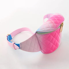 PVC Women's Waist Bag Jelly Purse Belt Bag Waterproof Fanny Pack