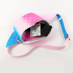 PVC Women's Waist Bag Jelly Purse Belt Bag Waterproof Fanny Pack