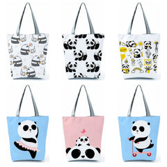 Panda Handbags High Capacity Eco Reusable Shopping Bag