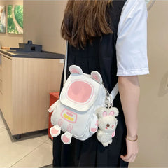 Party Cross Small Bag Female Youth Girl Stitching Women Handbags Shoulder Bag