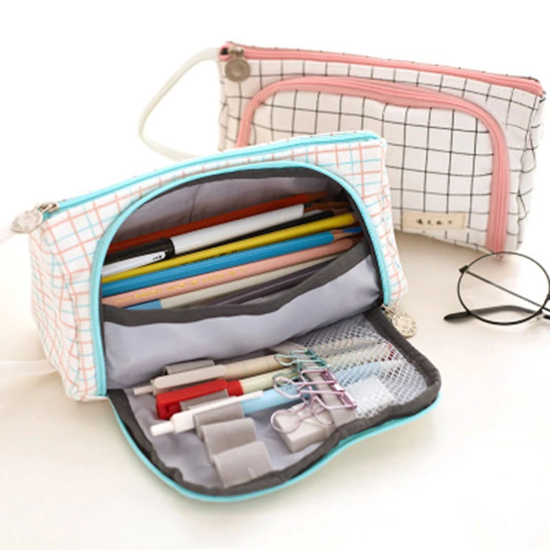 Multifunctional Pencil Bag Cosmetic Storage High Capacity