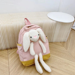 Personalised Children's Bunny Backpack Any Name Rabbit Bag Boys and Girls