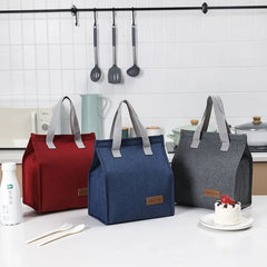 Personalised Lunch Bag - Insulated Lunch Box Embroidered Name for Adults