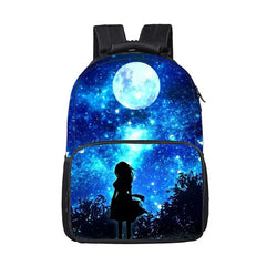 Youth Starry Sky Backpack Creative School Bag Kids Mochila Escolar