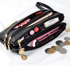 Soft Leather Small Shoulder Crossbody Bags Ladies Clutch