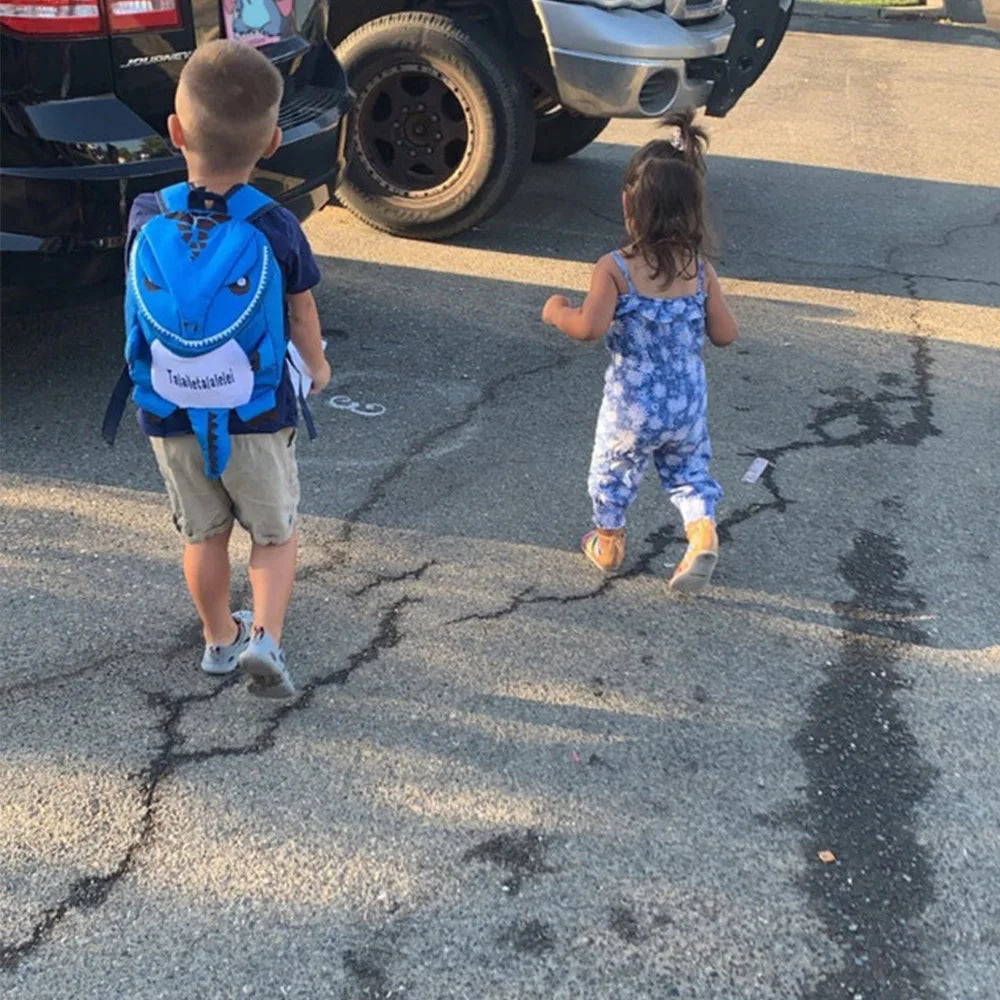 Personalized Baby Dinosaur Backpack Name Cartoon Backpack