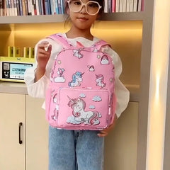 Embroidered Kids Cartoon Schoolbag Personalized Backpack