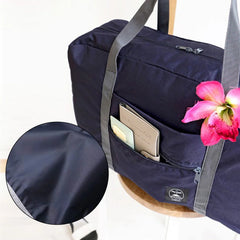 Printed Travel Bags Nylon Unisex Foldable Large Capacity Luggage Women Men