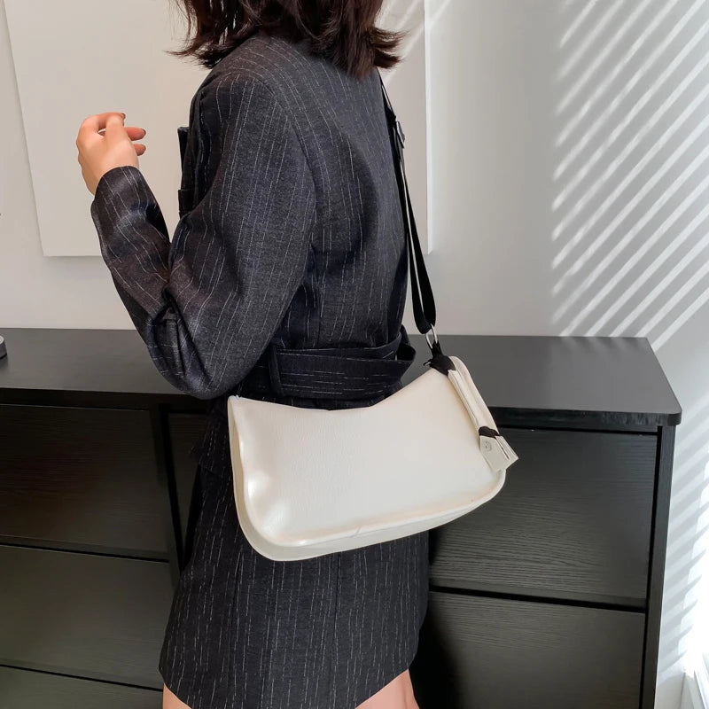 Leather Women's Shoulder Bag Chain Crossbody Bag Handbag