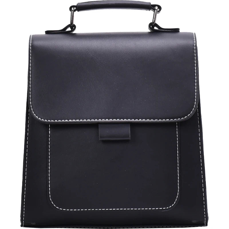 Women's Pink Backpack Soft PU Leather Shoulder Bag