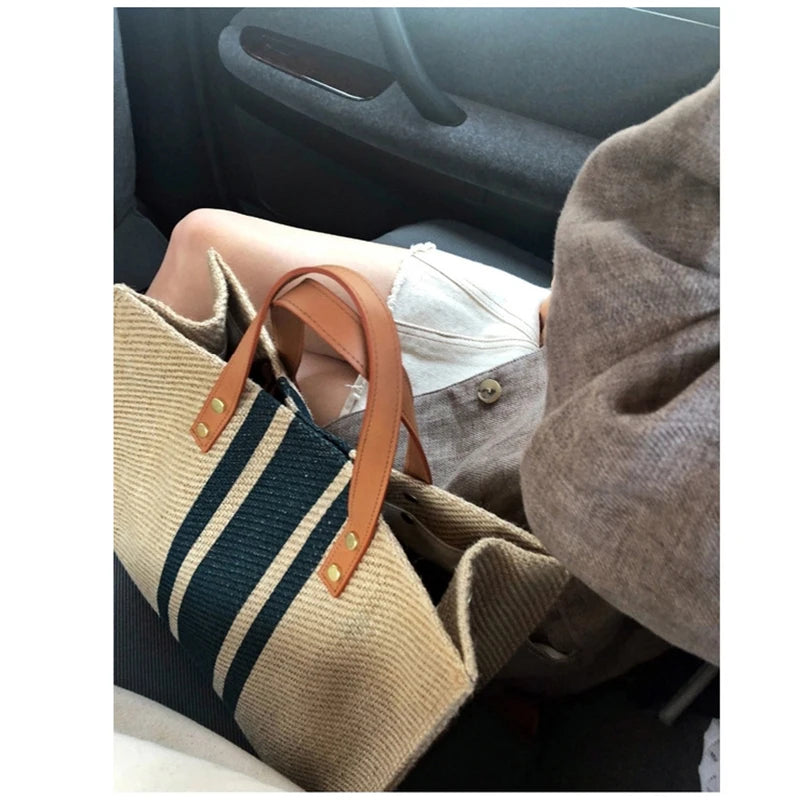 Pink Canvas Shoulder Bag Women Handbag Crossbody Purse