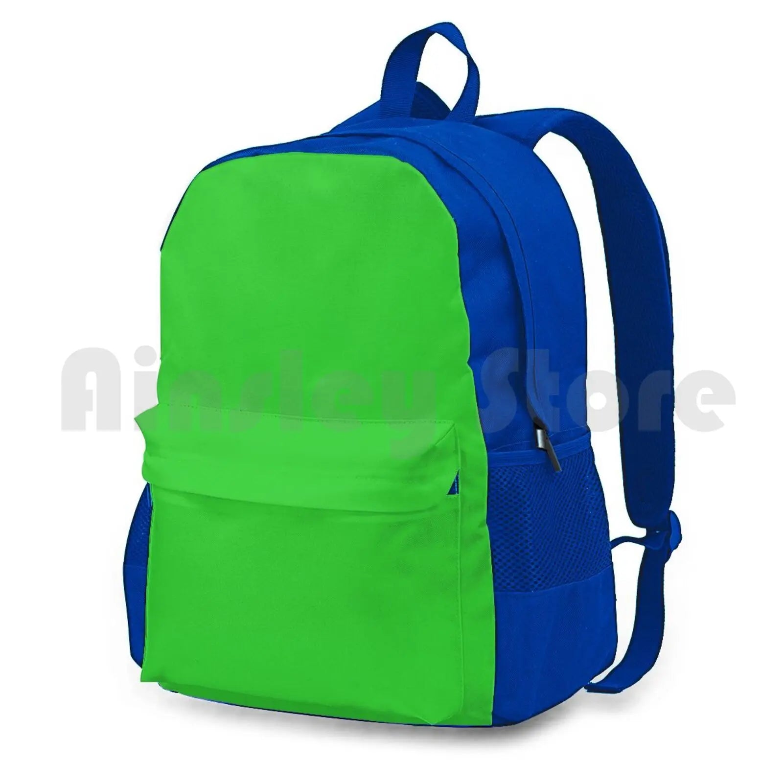 Outdoor Hiking Backpack Waterproof Camping Travel Lime Green