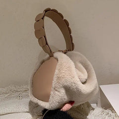 Winter Chain Shoulder Bags for Women Leather Crossbody Bag